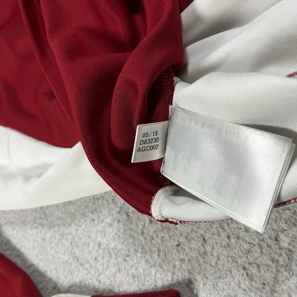 Indiana Hoosiers Jacket Mens L Adidas Full Zip Team Issued Track Climacool - Picture 9 of 16